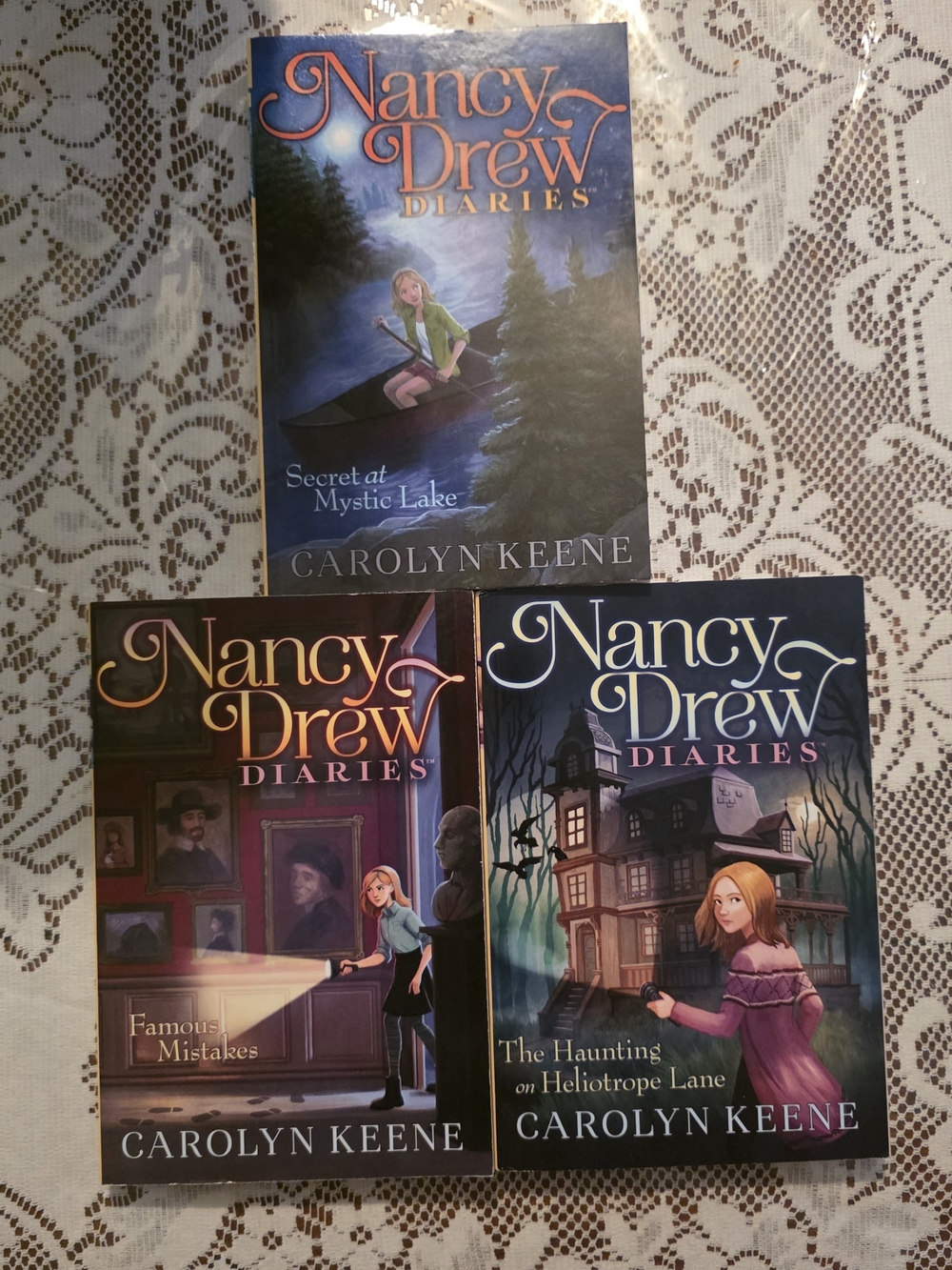 Nancy Drew Diaries Book Bundle Of 3 Paperback